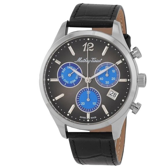 NWT Mathey-Tissot Fashion Men's Quartz Steel Authentic Watch - Picture 1 of 3